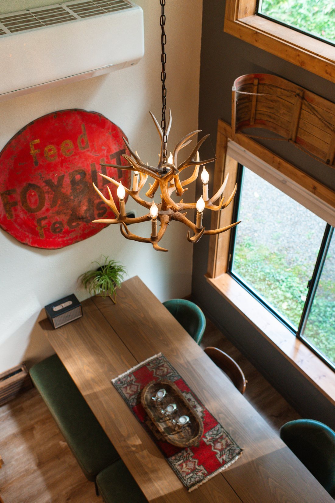Inside the cabin